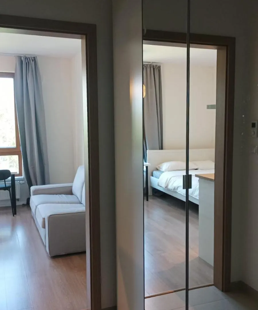Lägenhet Cosy Studio Praga Tjeckien
